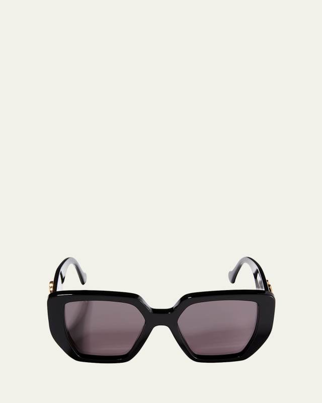 Oversized Square Acetate Sunglasses